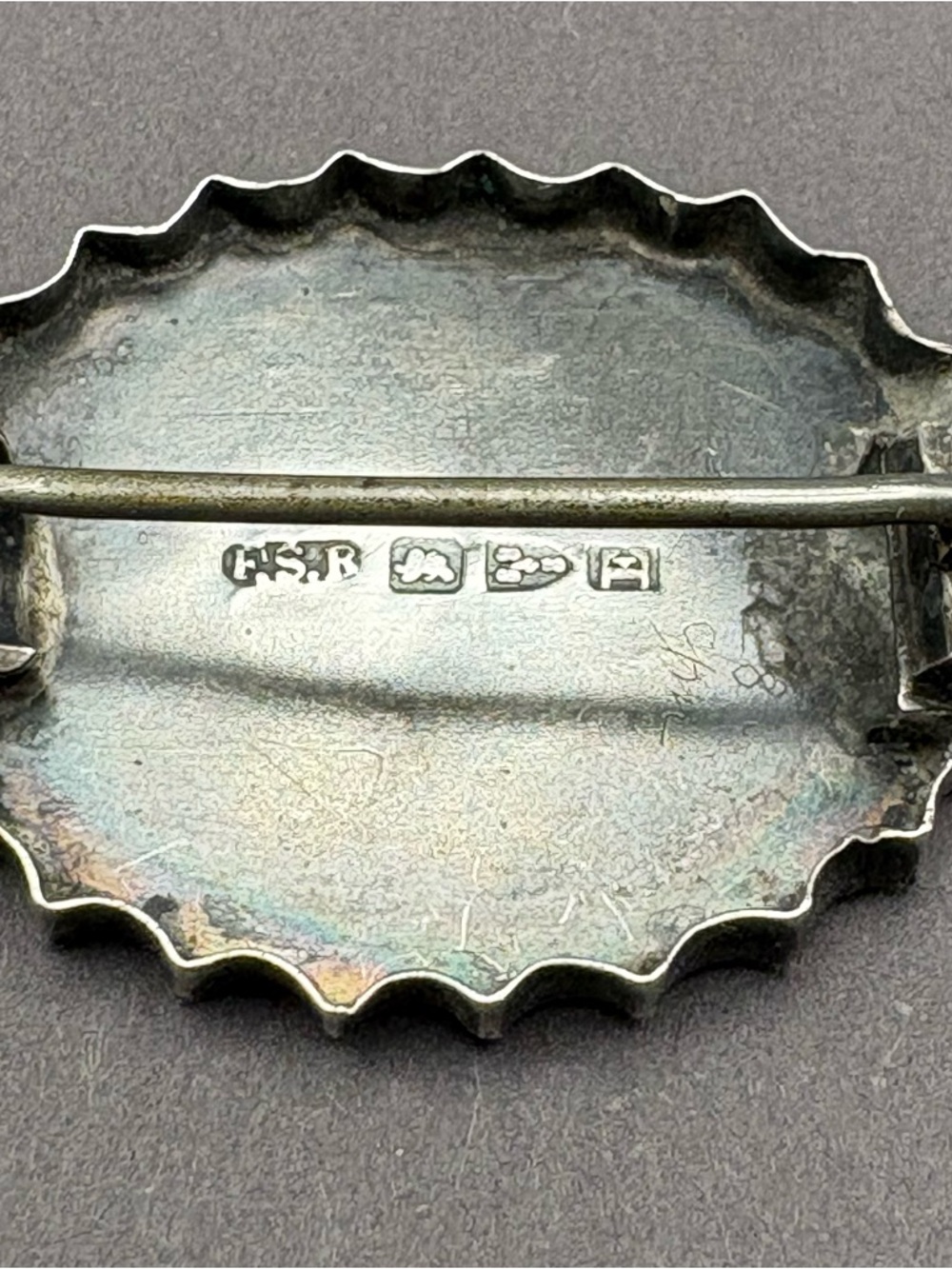 Frederick Sidney Banks Edwardian Silver Brooch - Picture 5 of 7
